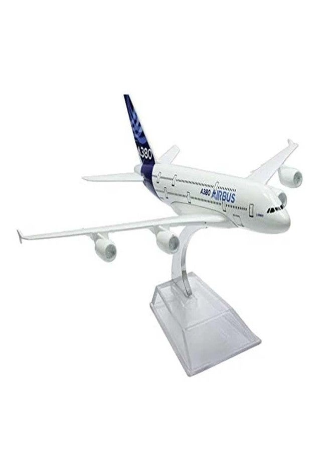 HOUSE HATCH Diecast Aeroplane Scale Model, Aircraft Model Airline, Metal Aircraft, Only for Display Size -16 Cm Multicolor (Airbus A380) - Image 5